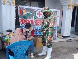 TNI Pastikan Warga Korban Erupsi Semeru di Pengungsian Dalam Kondisi Sehat