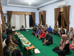 Babinsa Pakuncen Sertu Zainul Hadiri Rapat Musdes Dalam Rangka Rencana Kerja Pemerintah Desa (RKPDES)