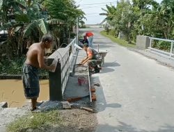 Serma Bariono Laksanakan Karya Bakti di Desa Kerep Kidul Kec. Bagor